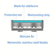 Portable Shaving Blade with Hand Made Skin Care Soap