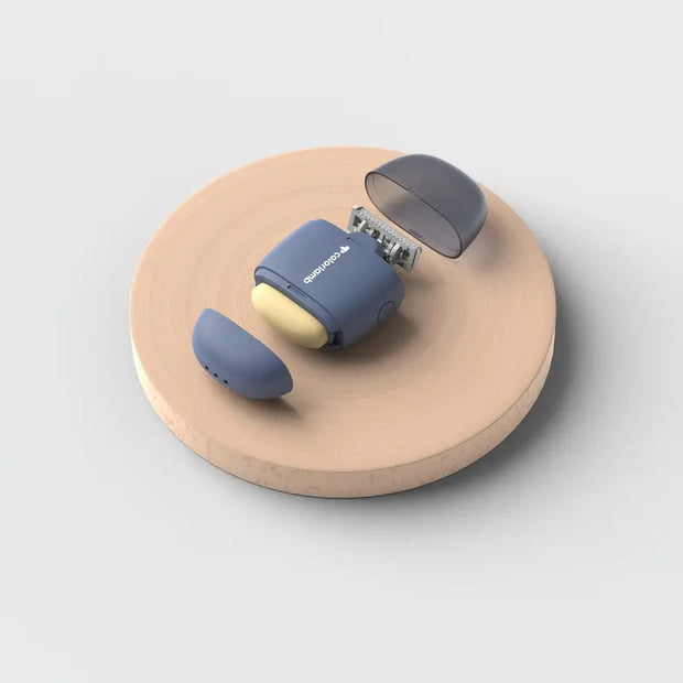 Portable Shaving Blade with Hand Made Skin Care Soap