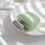 Portable Shaving Blade with Hand Made Skin Care Soap