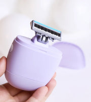 Portable Shaving Blade with Hand Made Skin Care Soap
