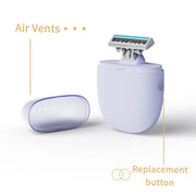 Portable Shaving Blade with Hand Made Skin Care Soap
