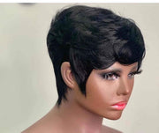 Short 100% Human Hair Wigs