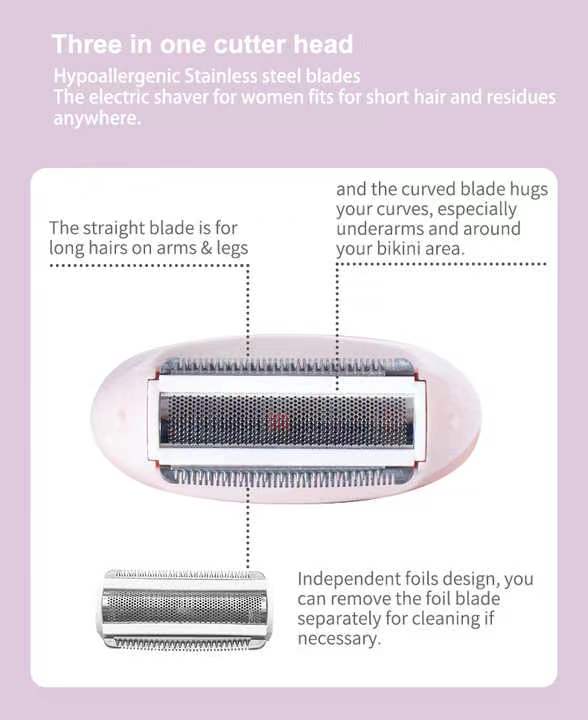 Mini Dry Lady Shaver And Trimmer
