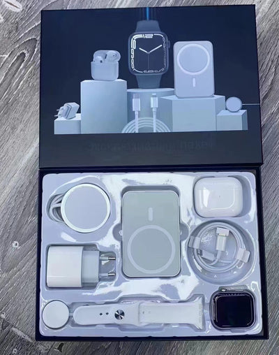 s8 watch sets 5000mAh Power Bank, Latest Smart Watch Earphone 2-in-1 With 25w Pd Fast Charge,wireless Charge