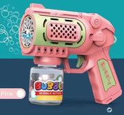 Automatic Light Up Bubble Blower Machine Bubble Gun Automatic Bubble Machine  For Boys Girls Kids Party Wedding Garden