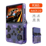 Retro Screen Handheld Game Console Open Source Linux System 64GB R36S Handheld Pocket Video Games Player