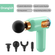 Hot Selling 9 Speed Adjustable Deep Tissue Vibration Muscle Relax Comfort Mini Massage Gun