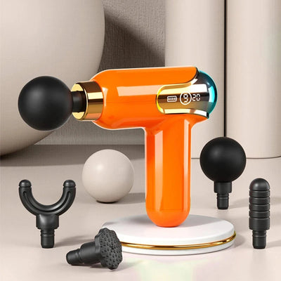 Hot Selling 9 Speed Adjustable Deep Tissue Vibration Muscle Relax Comfort Mini Massage Gun