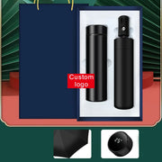 Smart Business Gift Set company gift set custom logo 500Ml Stainless Steel Water Bottle with display Own Label Smart