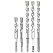 Carbon Steel Square Shank Electric Hammer Bit Four-Pit Wall Brick Drill Bit for Concrete Rebar Percussion Bit Wall Remodeling