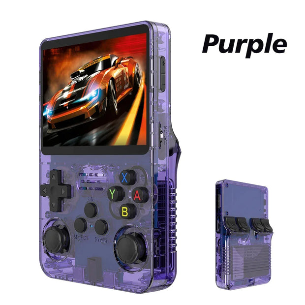 Retro Screen Handheld Game Console Open Source Linux System 64GB R36S Handheld Pocket Video Games Player