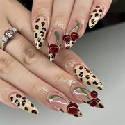 3D Press on Nail Top Selling Nail Supplies Wholesale 3D Bow Decorate Heavy Industry Pre-made Cat Eye Fake Nail with Box