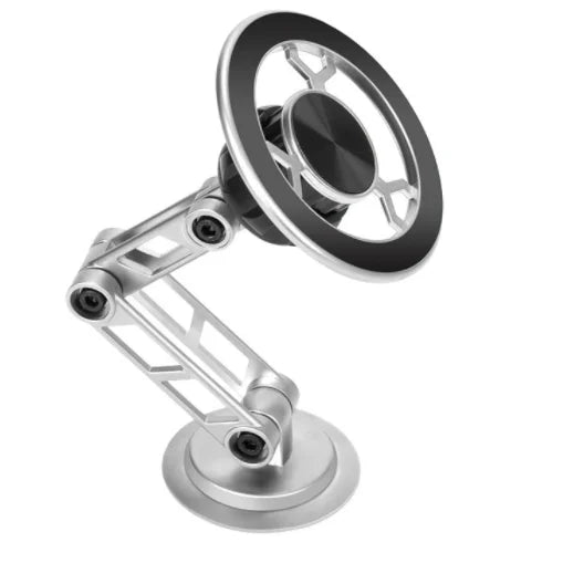 Strong Magnetic Alloy  Stable 1080 Degree Rotation Folding Arm Bracket Car Dashboard Mount Phone Holder