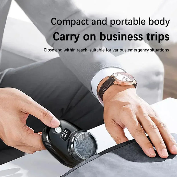 Comfortable Men's Electric Shaver USB Rechargeable Portable Razor Easy Travel Mini Beard Body Hair Trimmer Pocket Razor