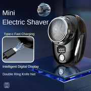 Comfortable Men's Electric Shaver USB Rechargeable Portable Razor Easy Travel Mini Beard Body Hair Trimmer Pocket Razor