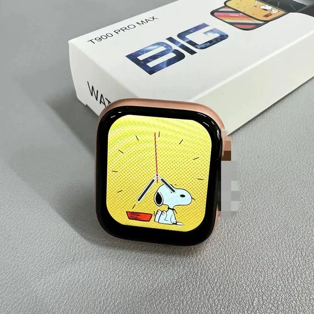 T900Pro Max Smart Watch for Bluetooth Call Multi-Function Sports Bracelet 3D Cross-Border Hot Sale Anti-Static Anti-Shock 9H