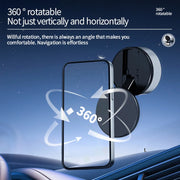 Universal Stable Strong Magnetic Phone Holder Best Selling ProductsVacuum Adsorption Suction 360 Rotation Mobile Phone Holder for Car