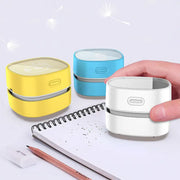 Portable Mini Car & Office Vacuum Cleaner Handheld Dry Dust Sweeper with Multicolor Table Battery-Powered Household Item