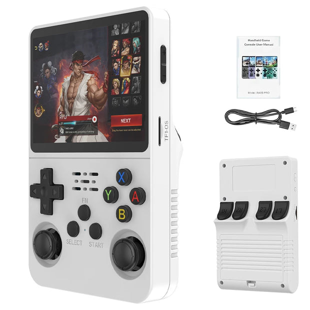 Retro Video Game With 128GB Tf Card 5500 Game Linux Operating System Built-in 3300mah Battery 3.5-inch Ips Screen