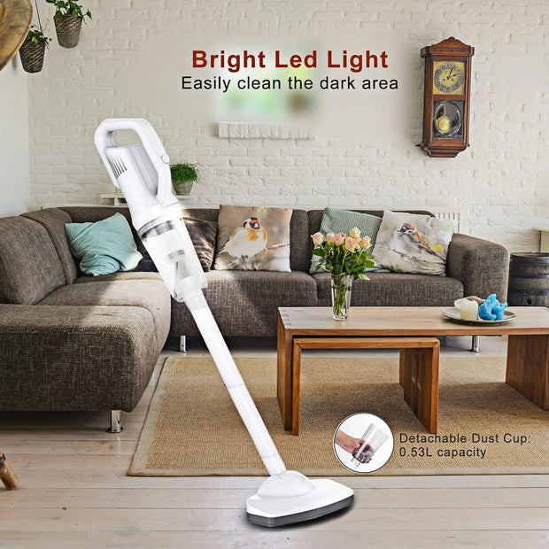 16000pa  Aspirador Handheld Cordless Stick Vacuum Cleaner Steel Stofzuiger Zonder Snoer Stofzuiger Draadloos