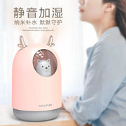 Mini USB Humidifier 300ml Small Cute for Bedroom or Car 1-Year Warranty for Household Use