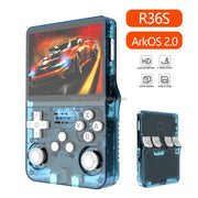 Retro Screen Handheld Game Console Open Source Linux System 64GB R36S Handheld Pocket Video Games Player
