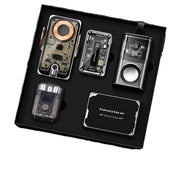 Environmentally friendly modern technology gifts include transparent mecha power supply bank u disk wireless charging board fashion souvenir gifts