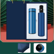 Smart Business Gift Set company gift set custom logo 500Ml Stainless Steel Water Bottle with display Own Label Smart