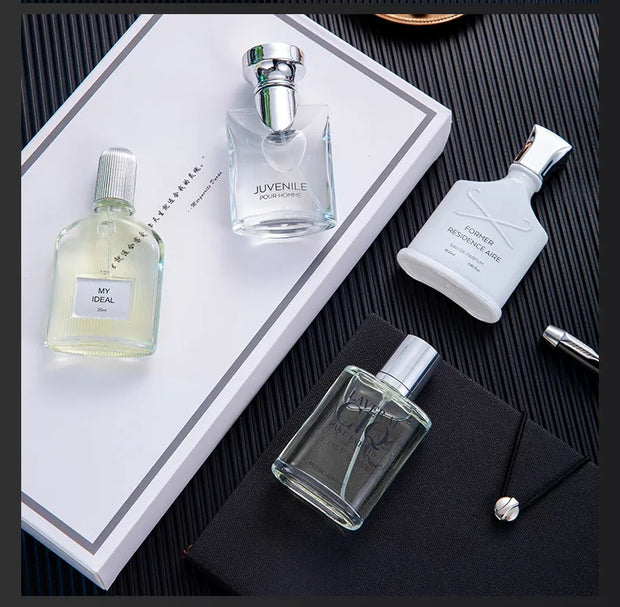 Long-Lasting Men's Fragrance Gift Set Charming Fruity Perfume Spray Eau De Toilette 30ml Volume Perfume Set