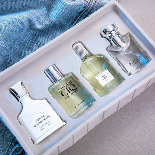 Long-Lasting Men's Fragrance Gift Set Charming Fruity Perfume Spray Eau De Toilette 30ml Volume Perfume Set