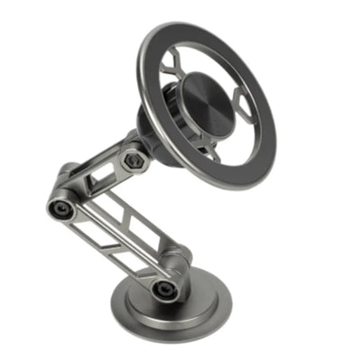 Strong Magnetic Alloy  Stable 1080 Degree Rotation Folding Arm Bracket Car Dashboard Mount Phone Holder