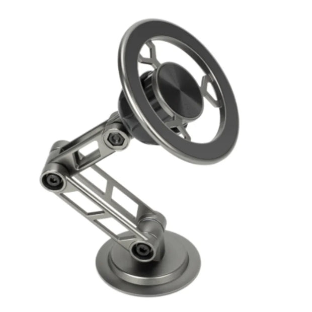 Strong Magnetic Alloy  Stable 1080 Degree Rotation Folding Arm Bracket Car Dashboard Mount Phone Holder