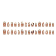 3D Press on Nail Top Selling Nail Supplies Wholesale 3D Bow Decorate Heavy Industry Pre-made Cat Eye Fake Nail with Box