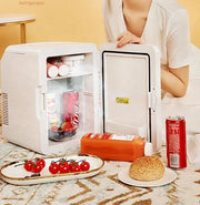 Mini Car Refrigerator 12V 12L Car Fridge Portable Refrigerator