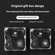 Environmentally friendly modern technology gifts include transparent mecha power supply bank u disk wireless charging board fashion souvenir gifts