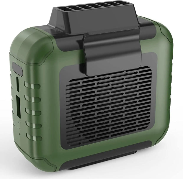 Ventilateur portable rechargeable 6000 mAh le plus vendu Ventilateur turbine extérieur Ventilateur à haute puissance Ventilateur suspendu USB Mini ventilateur de taille à suspendre