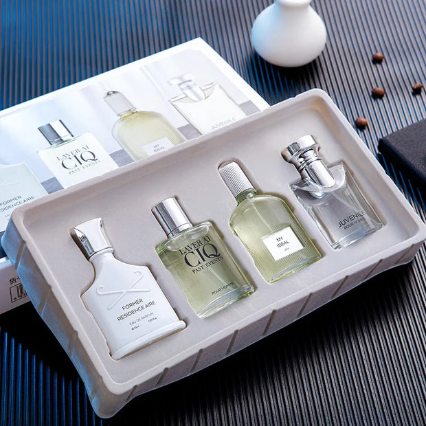 Long-Lasting Men's Fragrance Gift Set Charming Fruity Perfume Spray Eau De Toilette 30ml Volume Perfume Set