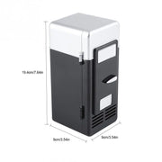 USB Fridge Mini Refrigerator with Cold& Warm Function