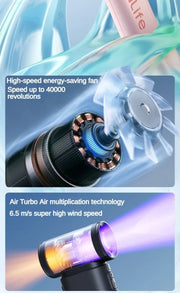 JISULIFE Ultra High Portable USB Powerful Mini Electric Fan