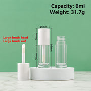 Empty Lip Gloss Tube Plastic Refillable Bottles