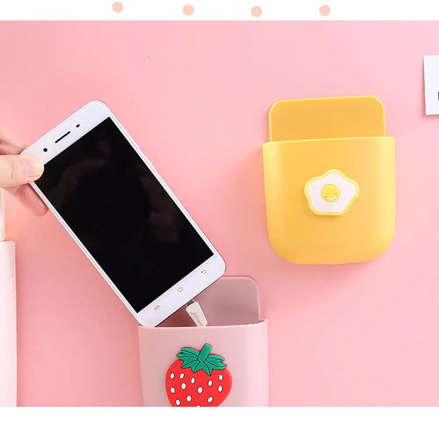 Creative School Stationery Pencial Case No Need to Punch Phone Charging Box Storage Box Pen Container Pen Holders