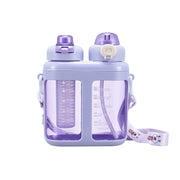 Straw Cup with Dual Compartments