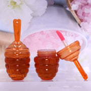 5.5ml Empty clear brown honeycomb shape Lip Gloss Tube