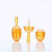 5.5ml Empty clear brown honeycomb shape Lip Gloss Tube