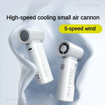 JISULIFE Ultra High Portable USB Powerful Mini Electric Fan