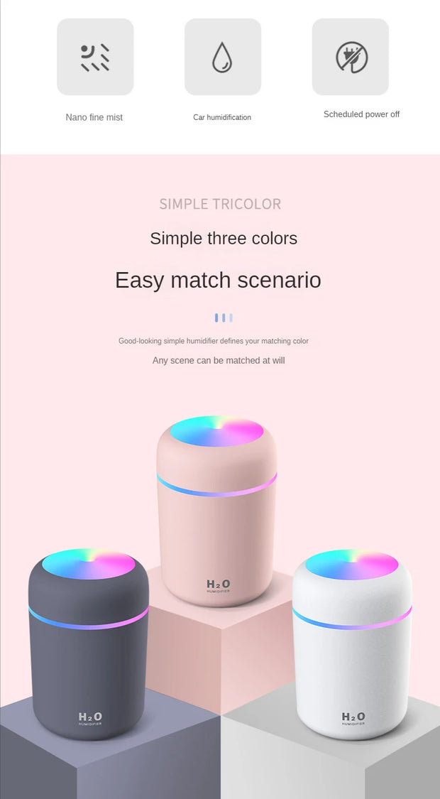 300ML Mini Air Humidifer