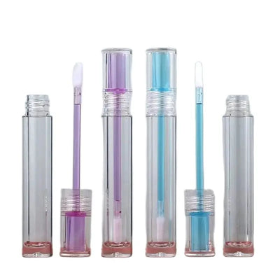 Plastic Lip Balm Tube Empty Translucent