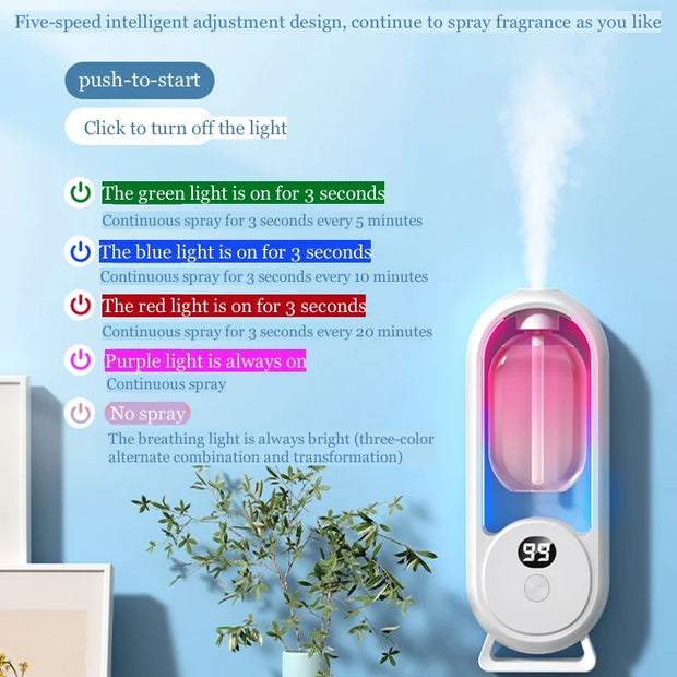 Air Humidifier Ultrasonic Mini Aromatherapy Diffuser Portable Sprayer