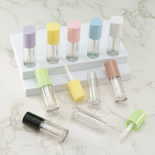Empty Lip Gloss Tube Plastic Refillable Bottles