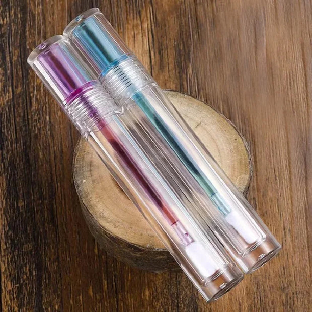 Plastic Lip Balm Tube Empty Translucent